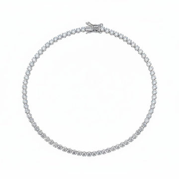 Brazalete Tennis circular 2.5mm Plata 925