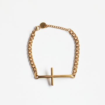 Brazalete Rosario Gold 18k