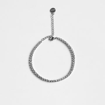 Brazalete Tennis Clásico Silver