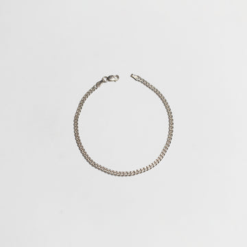 Brazalete Lomo 4mm Plata 925