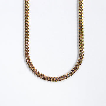 Cadena Cuban Link Clasic 8mm Gold