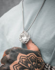 Cadena Vegetta Silver Ice 18k