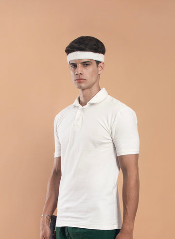 Polo Camisero perla
