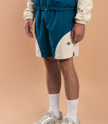 Blue & Cream shorts by.O sports