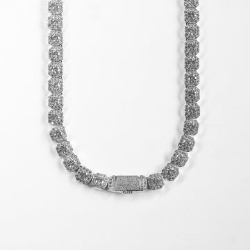 Cadena Cuban Tennis Silver Ice