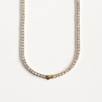 Cadena Tennis Gold 6mm