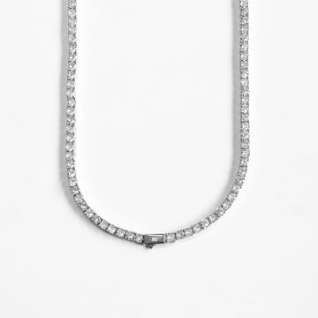 Cadena Tennis Silver 6mm