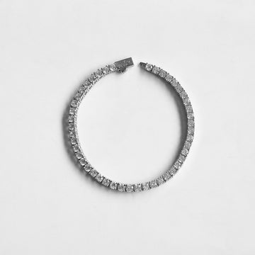 Pulsera Tennis 4mm Silver