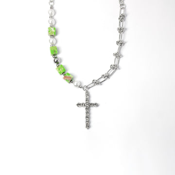 Cadena Cruz Verde