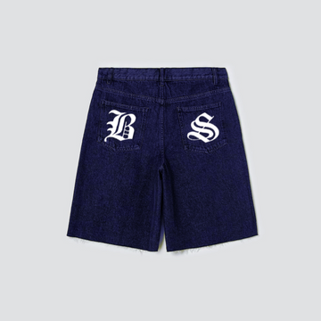 Raw Denim Blue Jorts