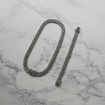 Set Prong Silver Bronce