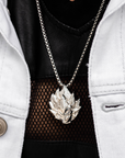 Cadena Vegetta Silver Ice 18k