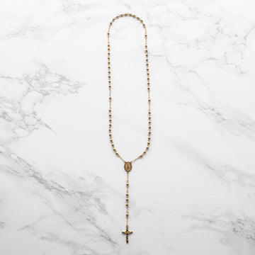 Cadena Rosario Gold 18k