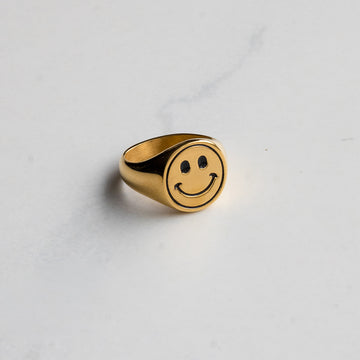 Anillo Smile Gold 18k