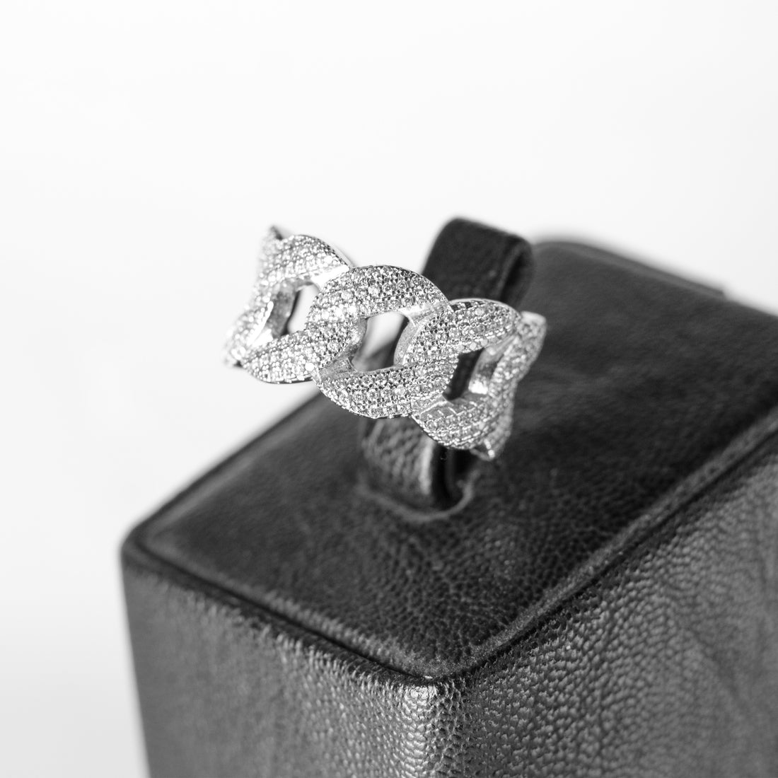 Anillo Cuban  Iced