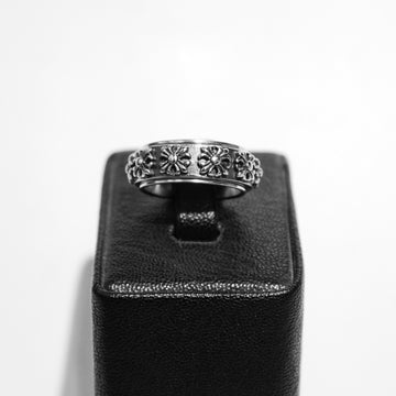 Anillo Floral Vintage Silver