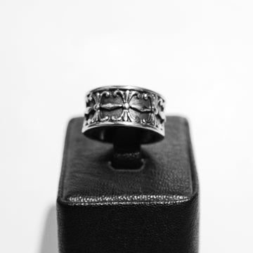 Anillo Gothic Croos Silver
