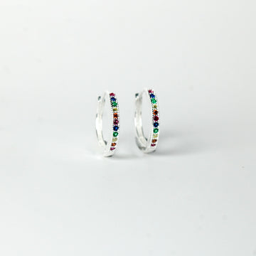 Argolla Multicolor ice Plata 925
