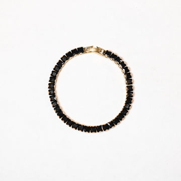 Tennis Black Gold 18k