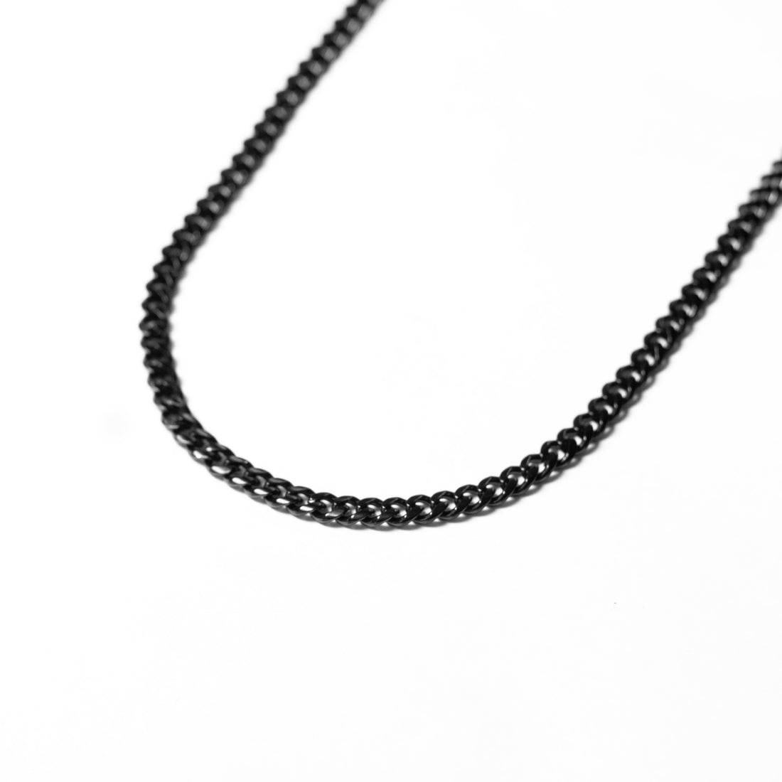 Cadena Mini Cuban Black Basic