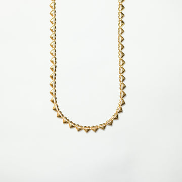 Cadena Heartline Gold