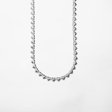 Cadena Heartline Silver