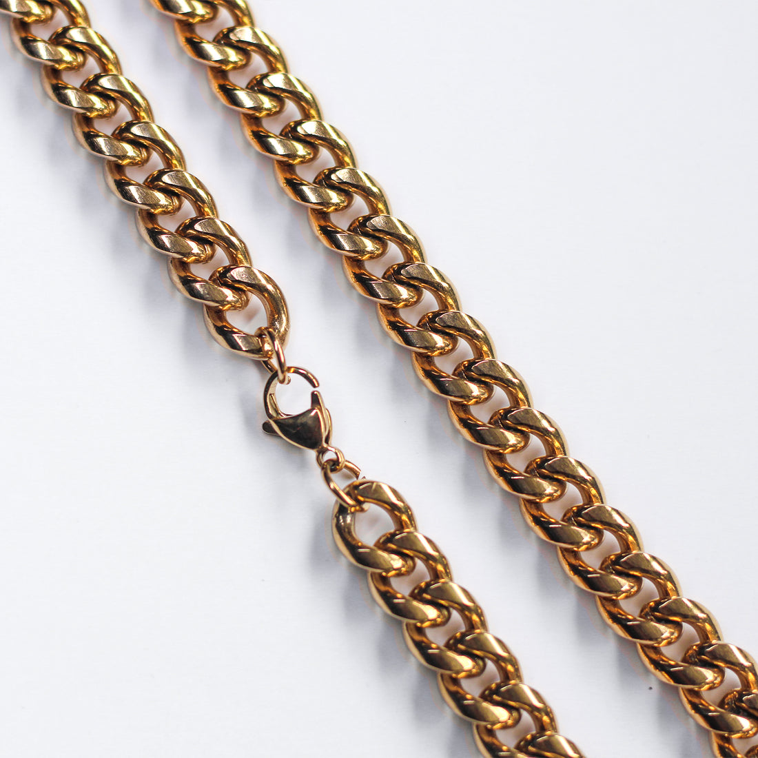 Cadena Cuban Link Clasic 12mm Gold