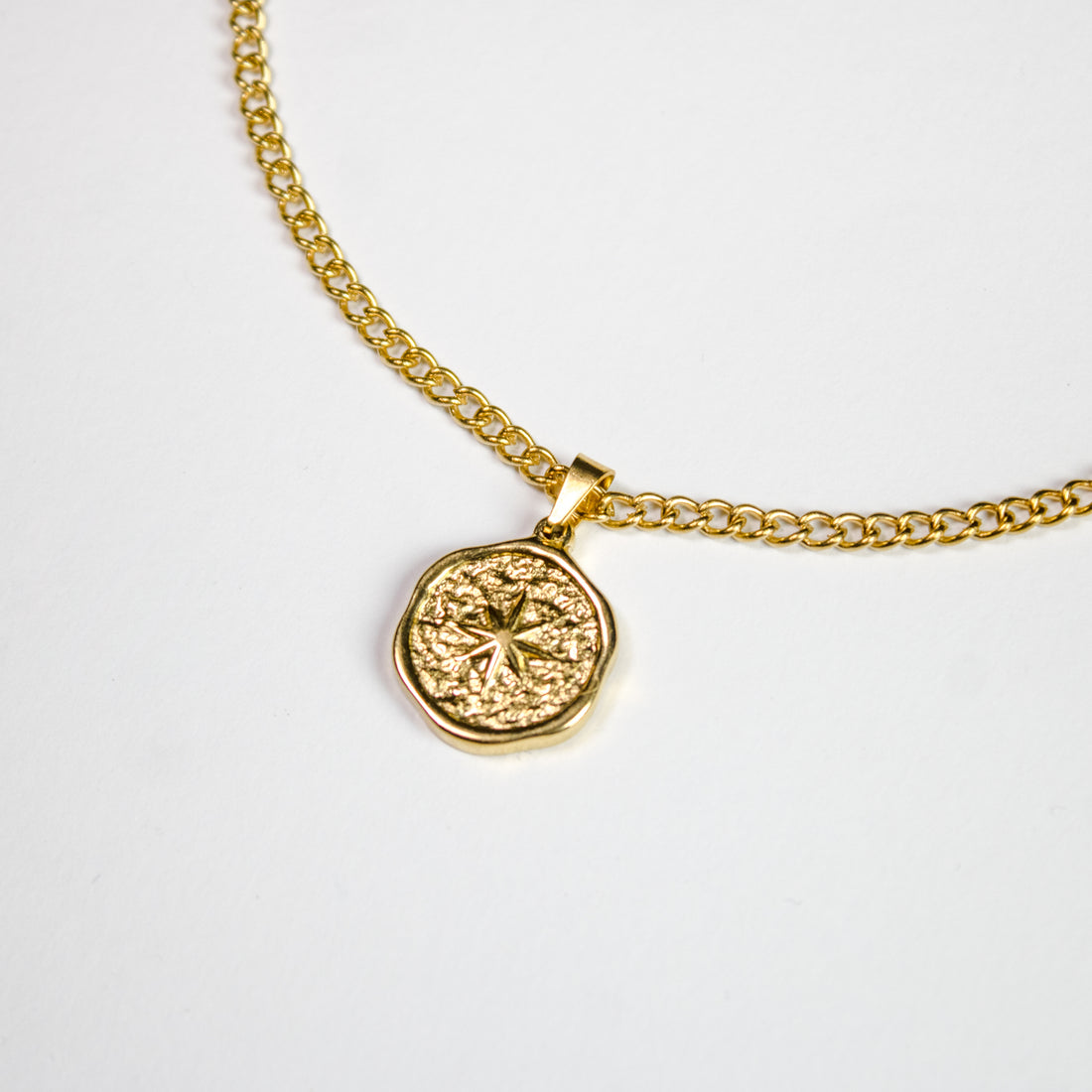 Compass Chain Gold