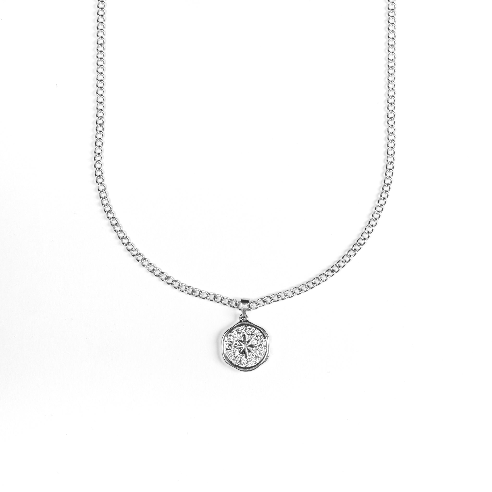 Compass Chain Silver