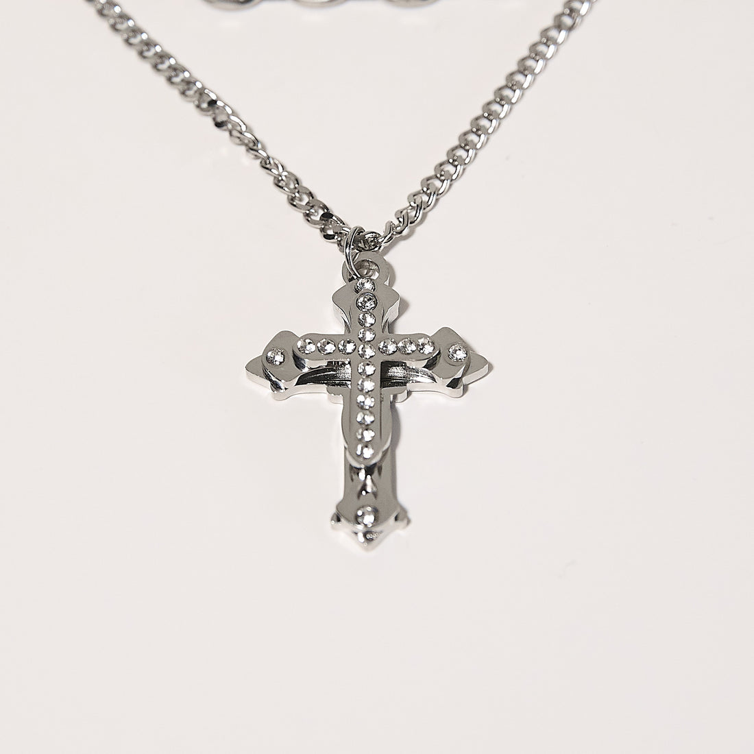 Cadena Doble Cordon White
