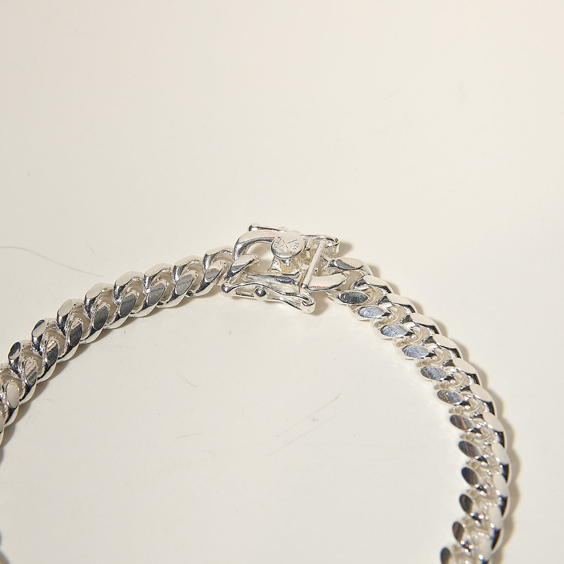 Brazalete Plata Cuban Link