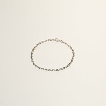 Brazalete Plata Eslabón