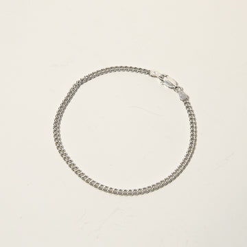 Brazalete Plata Mini Cuban