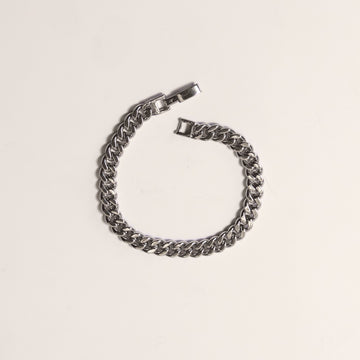 Brazalete Cuban Link Classic | Silver