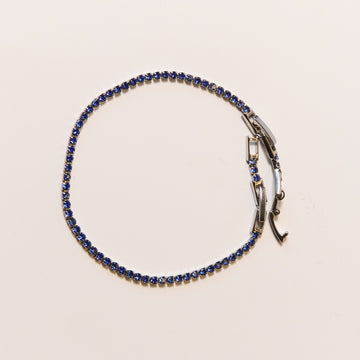 Brazalete Tennis Minimal Blue