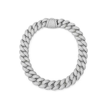 Cadena Cuban Miami Pavé 22mm