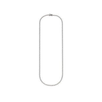 Cadena Tennis Moissanita de 2mm