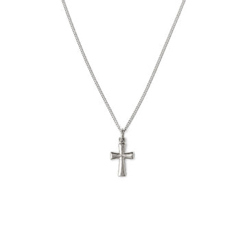 Cadena Dije Cruz Divine Cross Plata 925