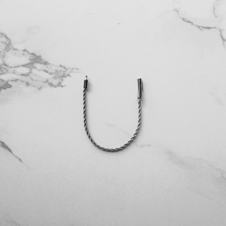 Pulsera Rope 2.0 Silver 18k