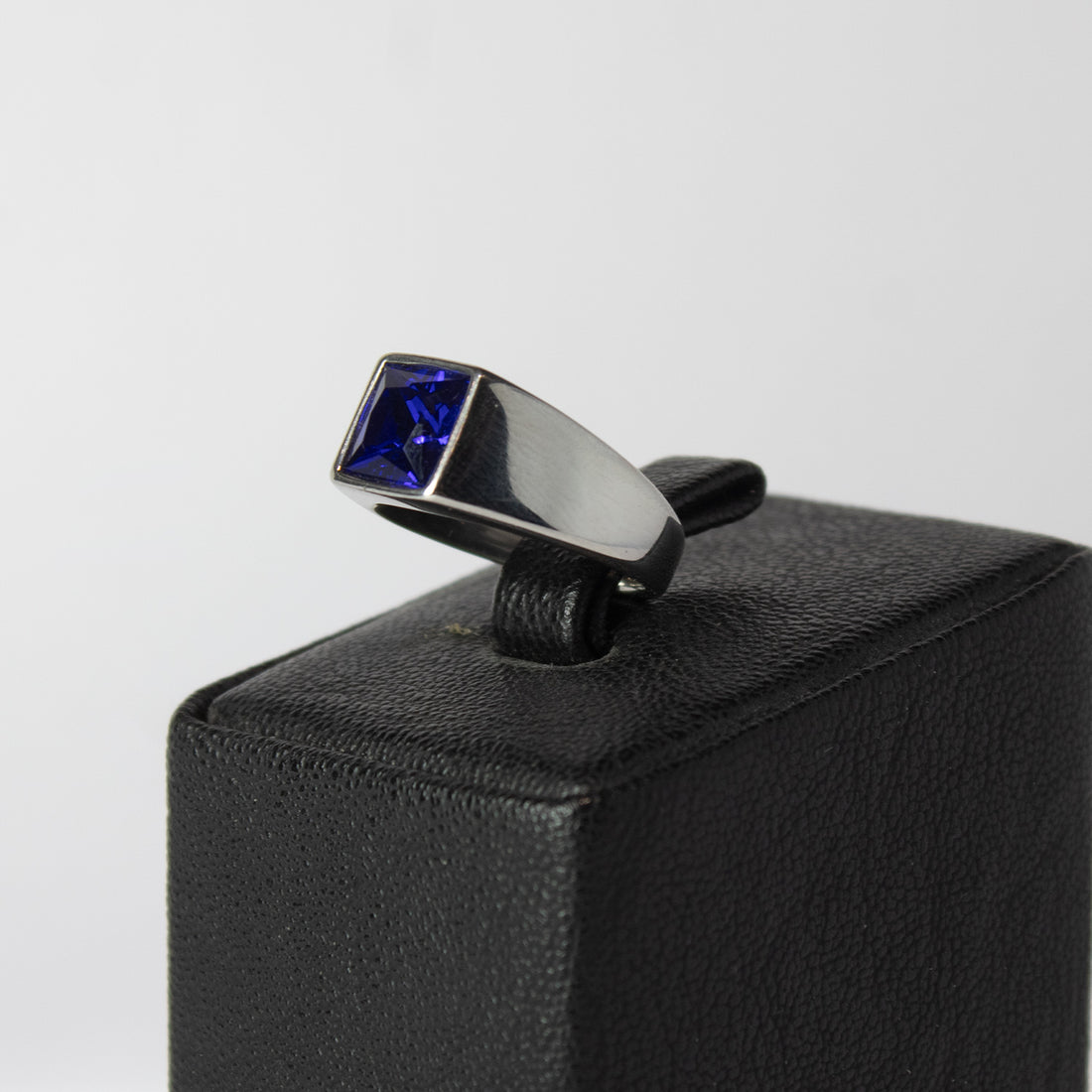 Anillo Mini Gema Azul