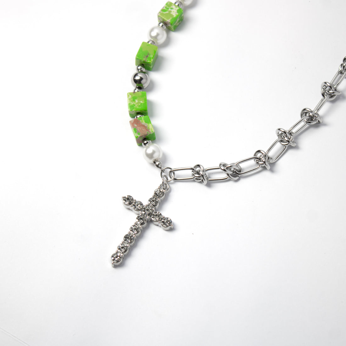 Cadena Cruz Verde