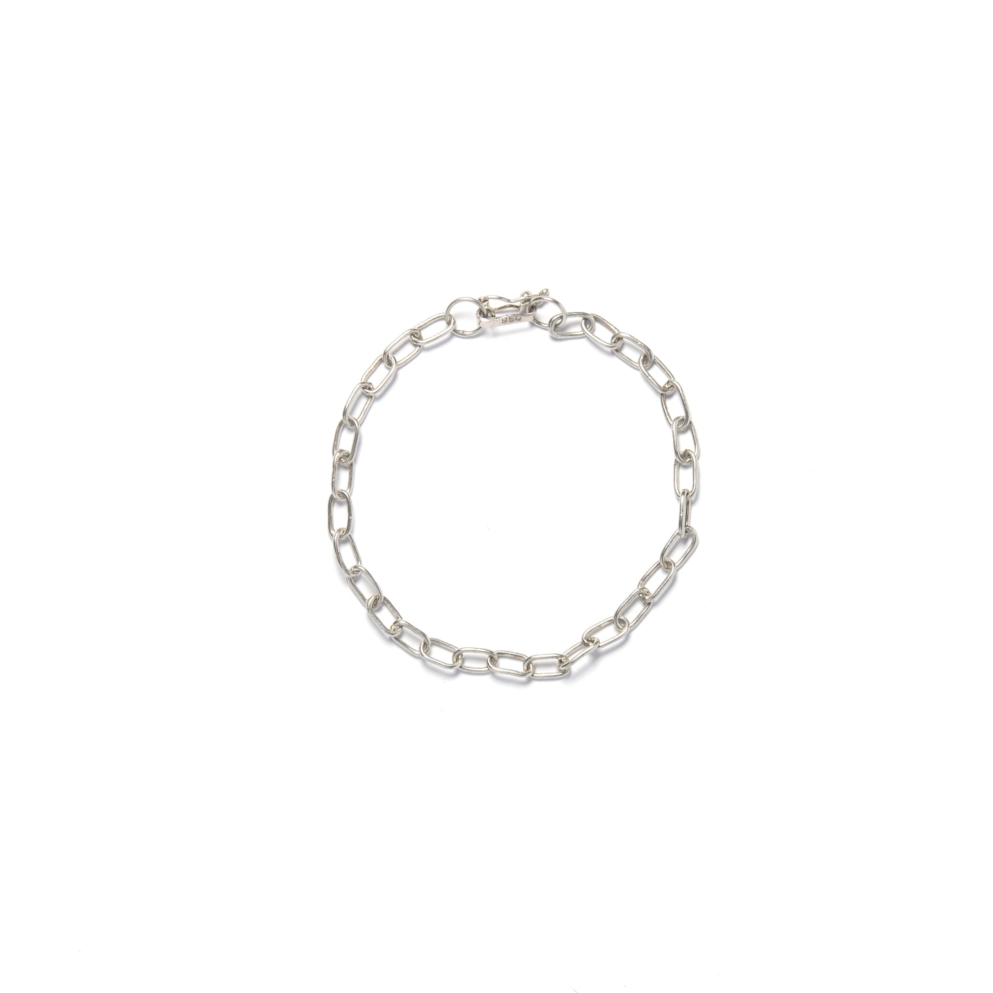 Brazalete Eslabones Plata 925