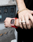 Reloj Rm Red Gold Iced