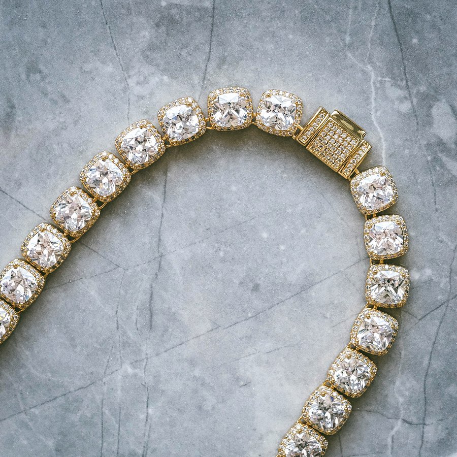 Cadena Cuban Tennis Gold Ice