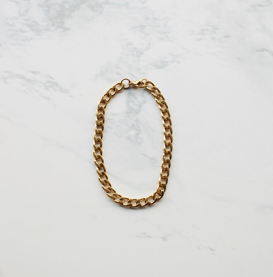 Brazalete Lomo Corvina Gold 5mm