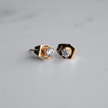 Arete Circular Iced 18k