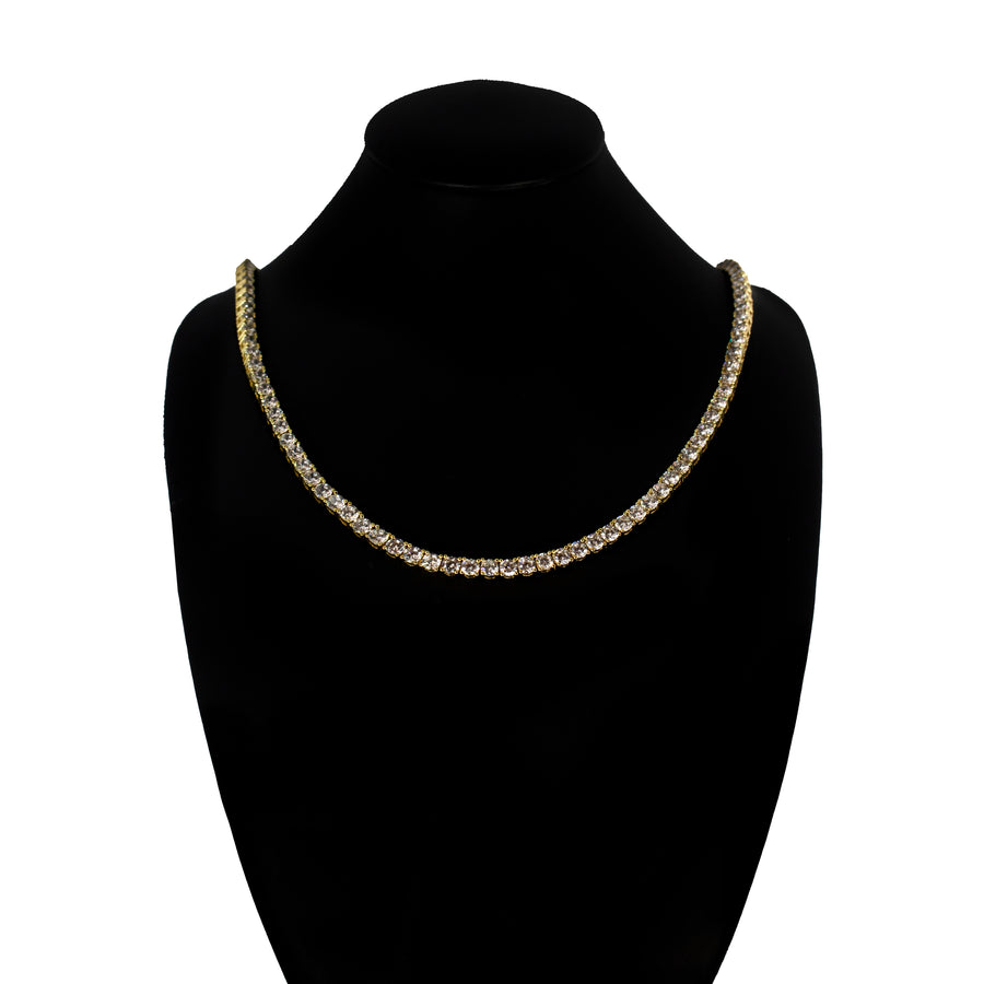 Cadena Tennis Gold 6mm